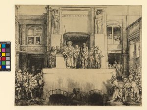 Christ Presented to the People, 1655 by Rembrandt van Rijn